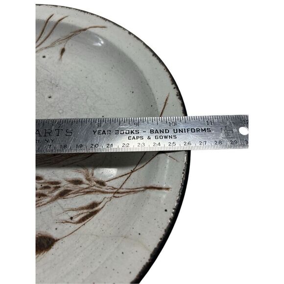 Stonehenge Midwinter Wild Oats 10 1/2" Dinner Plates Set of 2 Some Wear - Picture 2 of 9